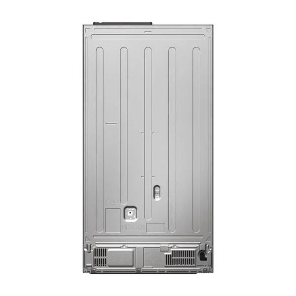 Haier SBS 90 Series 7 601L Freestanding American Fridge Freezer - Platinum Inox | HSW79F18CIMM