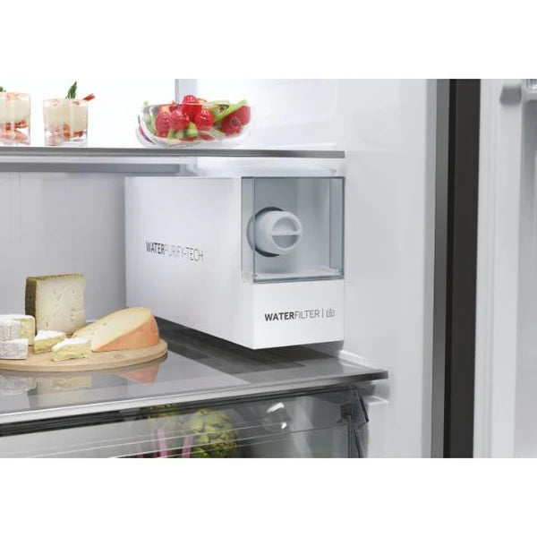 Haier SBS 90 Series 7 601L Freestanding American Fridge Freezer - Platinum Inox | HSW79F18CIMM