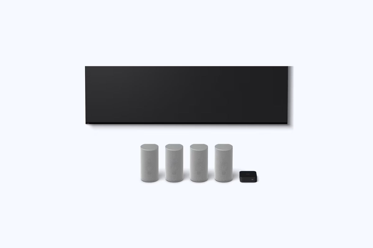 Sony Wireless Bluetooth Home Theater System - Light Pearl Grey | HT-A9