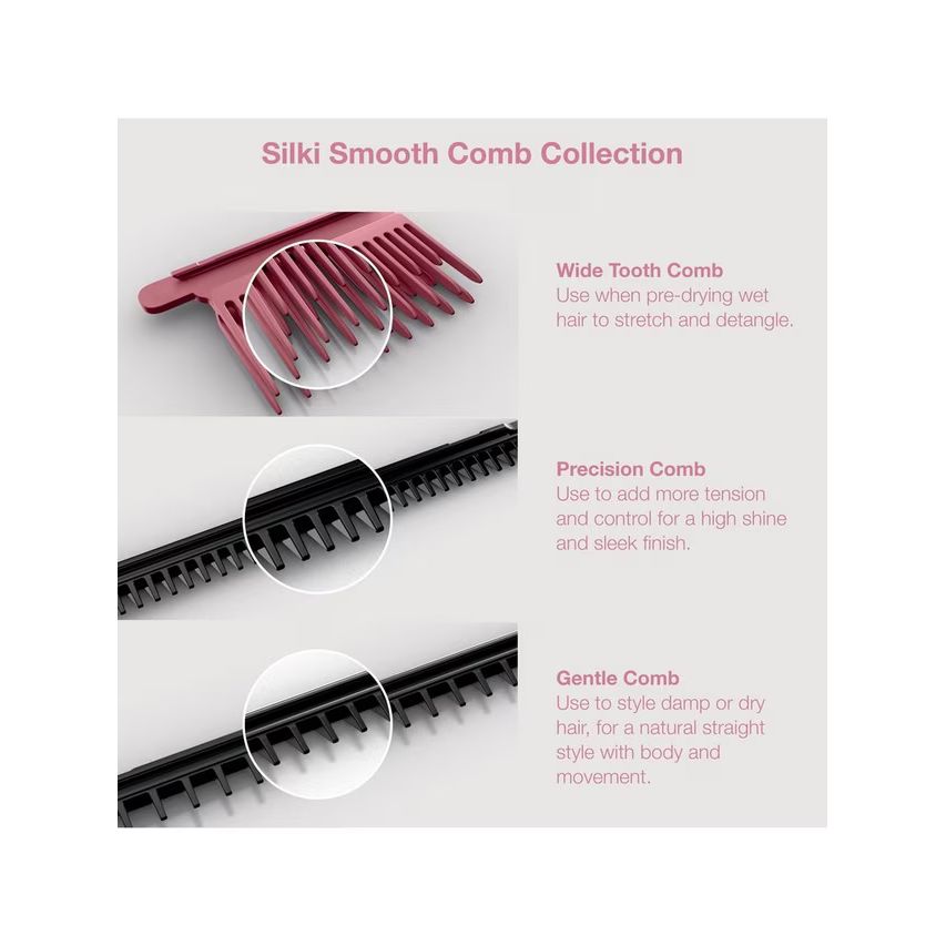 Shark SilkiPro Wet-To-Dry Ceramic Hair Straightener - Rose Petal | HT401UKPK from Shark - DID Electrical