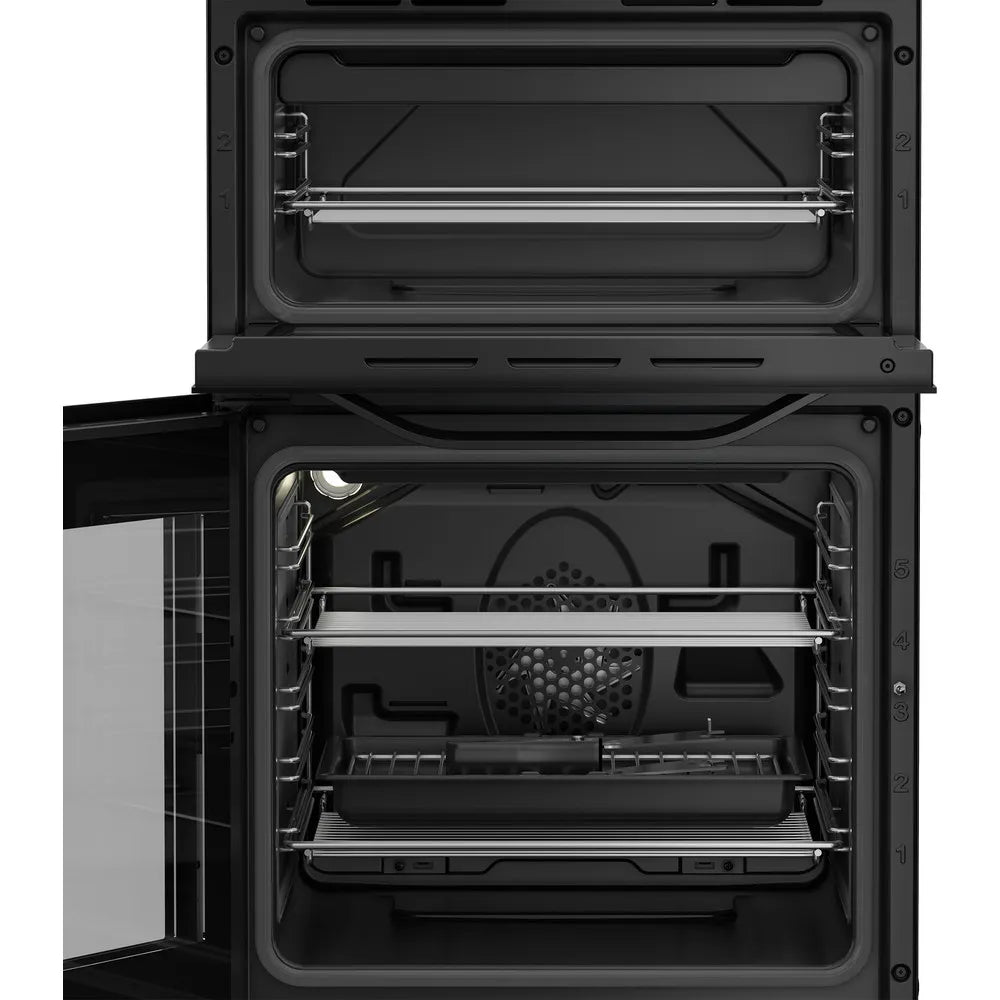 Hotpoint 50CM Freestanding Electric Twin Cooker - Black | HTE5VCB from Hotpoint - DID Electrical