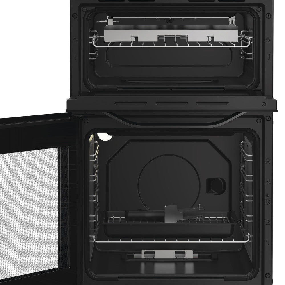 Hotpoint 50CM Freestanding Gas Cooker - Black | HTG5GCB from Hotpoint - DID Electrical