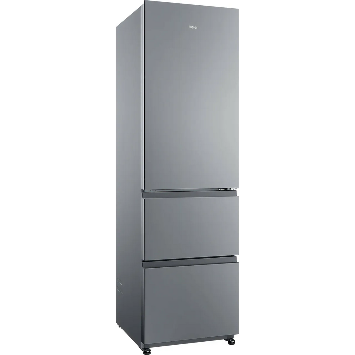 Haier 3D 55 Series 3 303L Frost Free Freestanding Fridge Freezer - Stainless Steel | HTR3518ENMXK