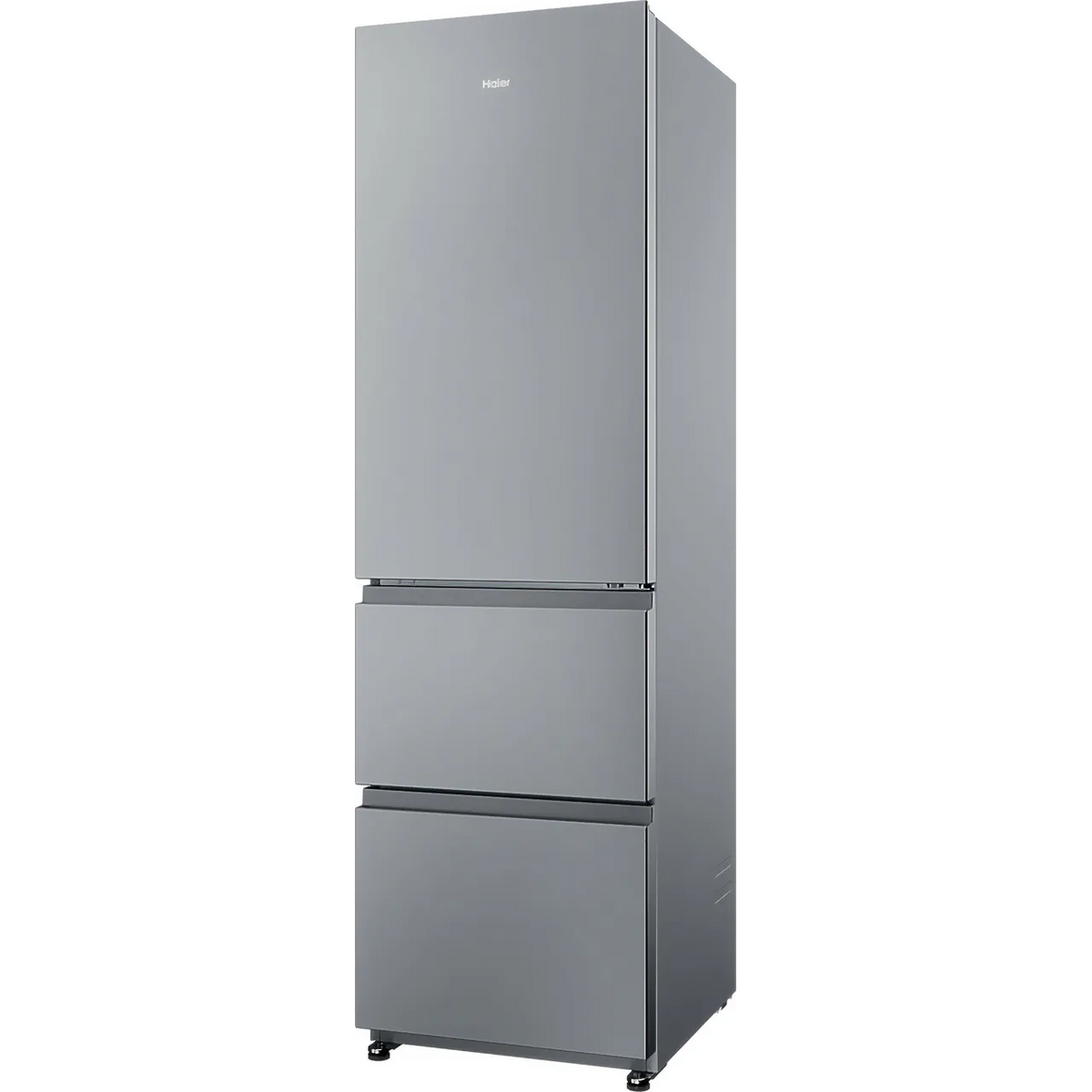 Haier 3D 55 Series 3 303L Frost Free Freestanding Fridge Freezer - Stainless Steel | HTR3518ENMXK