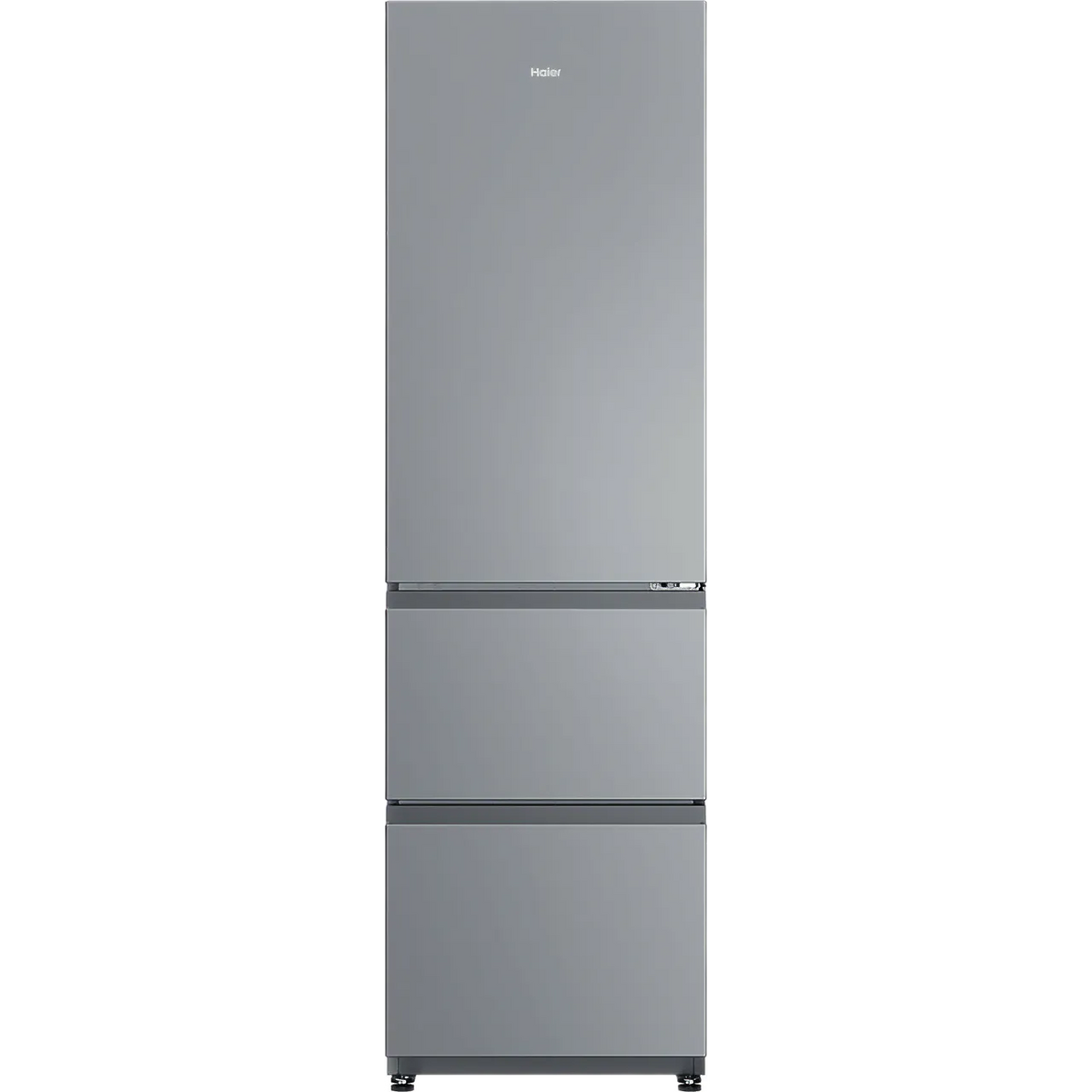 Haier 3D 55 Series 3 303L Frost Free Freestanding Fridge Freezer - Stainless Steel | HTR3518ENMXK