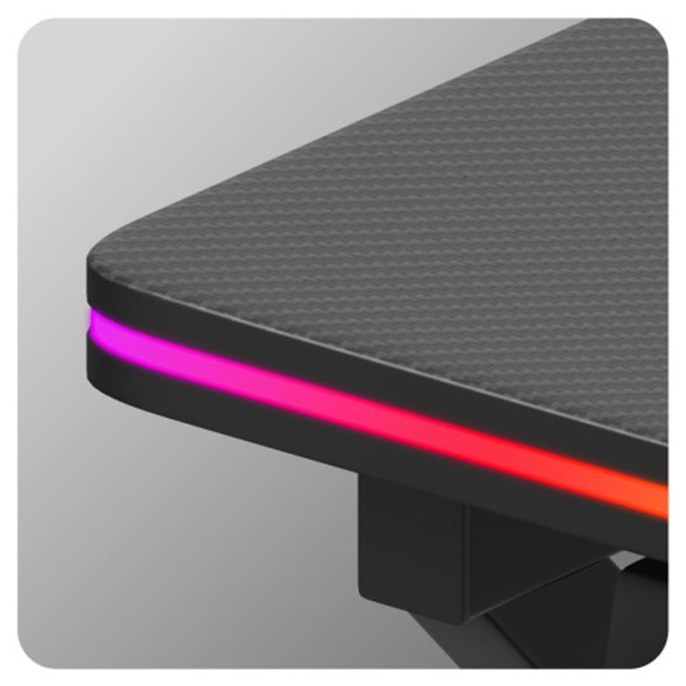 Huzaro Hero 1.7 RGB Gaming Desk - Black | HUZARO-HERO-1.7RBG from Huzaro - DID Electrical