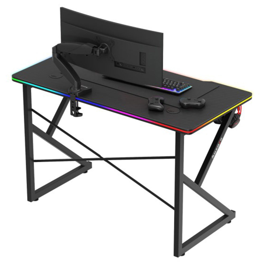 Huzaro Hero 1.7 RGB Gaming Desk - Black | HUZARO-HERO-1.7RBG from Huzaro - DID Electrical