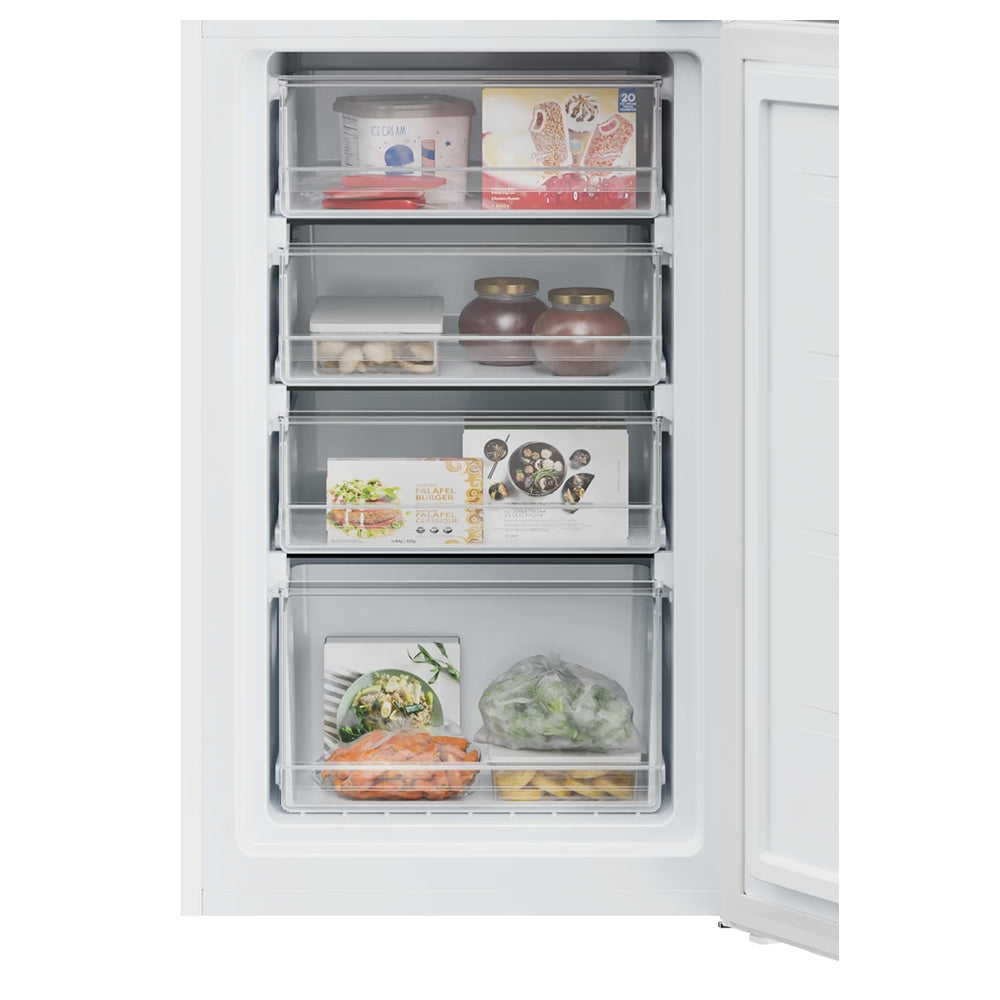 Hoover H-Fridge 300 252L Low Frost Freestanding Fridge Freezer - White | HVCT3L517EWKR-1 from Hoover - DID Electrical