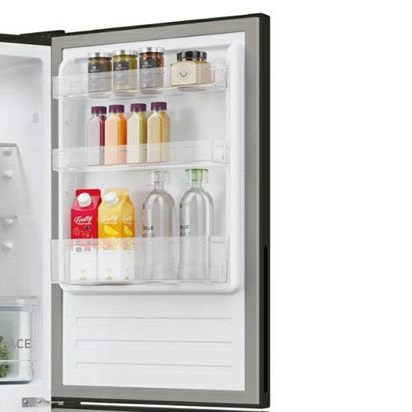 Hoover H-Fridge 300 252L Freestanding Fridge Freezer - Black | HVT3CLECKIHB from Hoover - DID Electrical