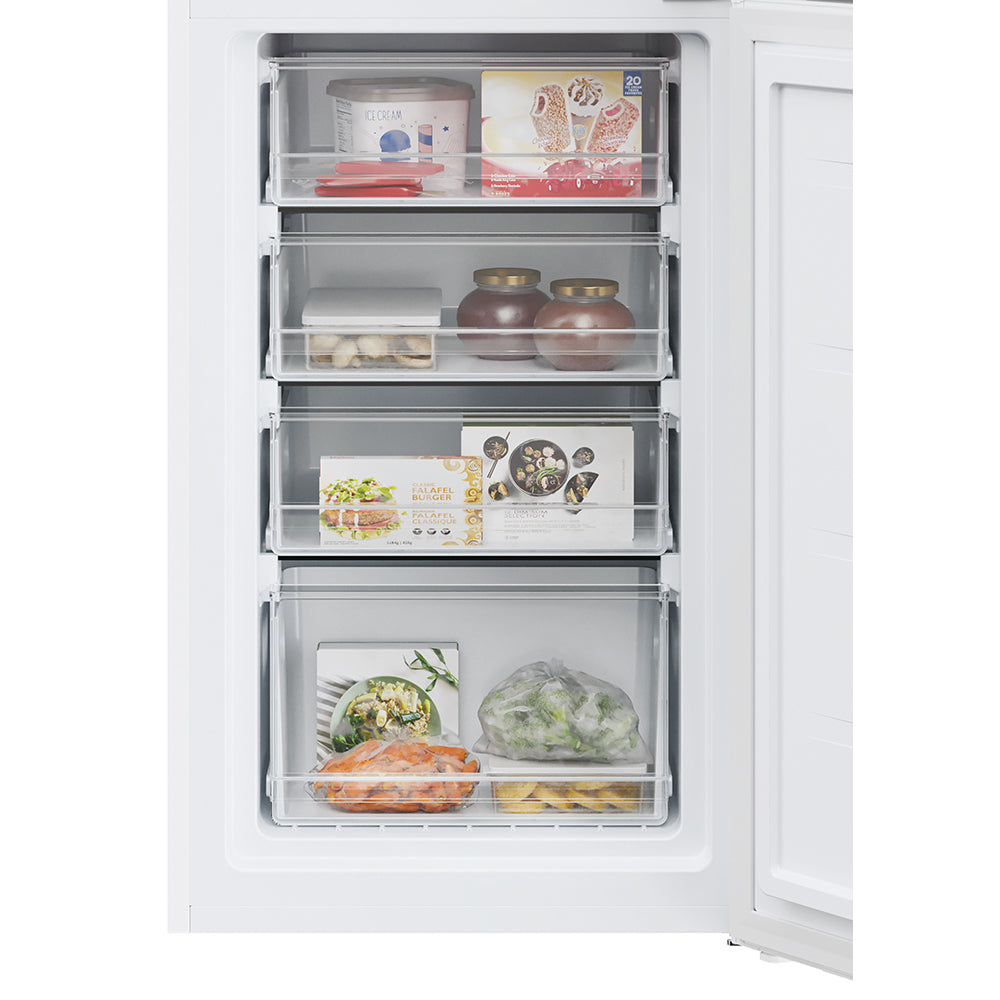 Hoover 50/50 Low Frost 252L Combi Freestanding Fridge Freezer - White | HVT3CLFCKIHW from Hoover - DID Electrical
