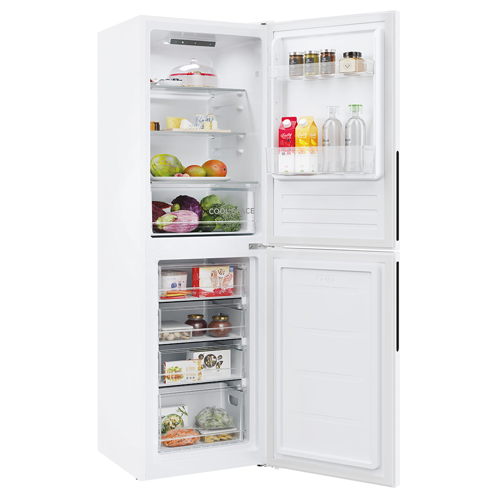 Hoover 50/50 Low Frost 252L Combi Freestanding Fridge Freezer - White | HVT3CLFCKIHW from Hoover - DID Electrical