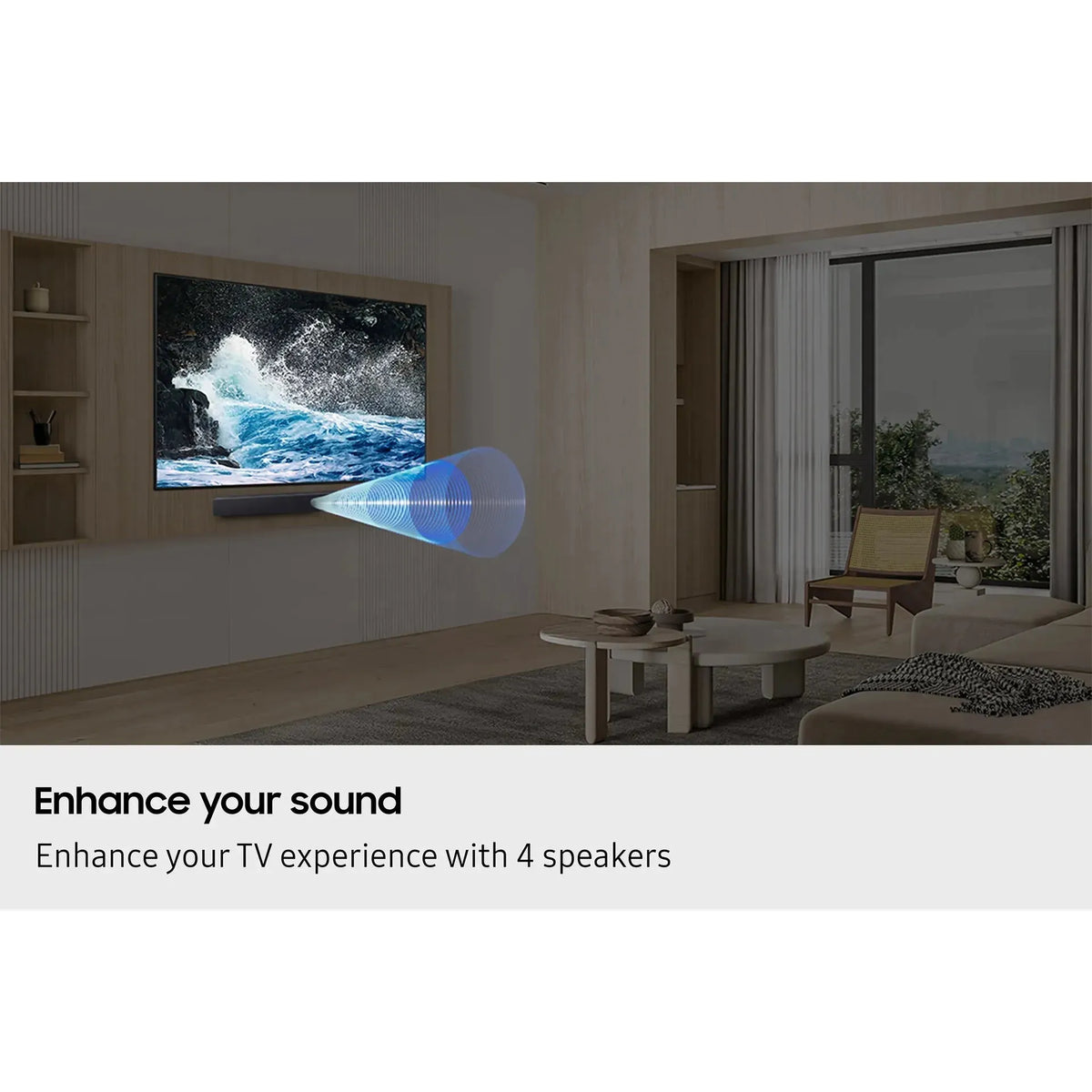Samsung B400F B-Series 2.0CH Soundbar - Black | HW-B400F/XU from Samsung - DID Electrical