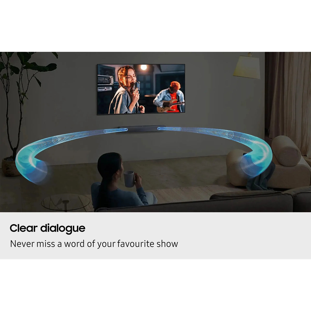 Samsung B400F B-Series 2.0CH Soundbar - Black | HW-B400F/XU from Samsung - DID Electrical