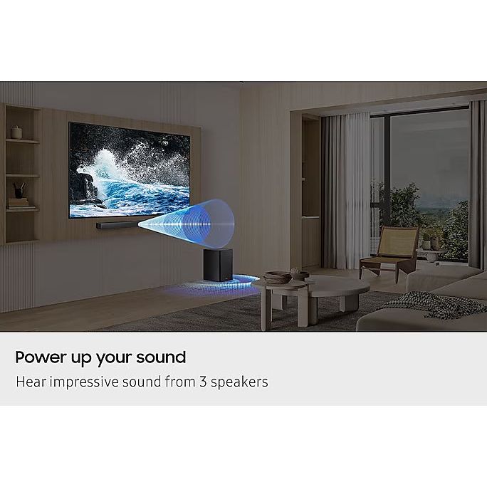 Samsung B450F B-Series 2.1CH Soundbar with Subwoofer | HW-B450F/XU from Samsung - DID Electrical