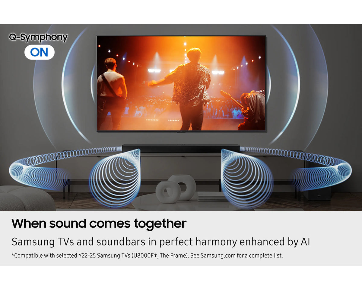 Samsung B-Series 5.1CH Soundbar with Subwoofer - Black | HW-B750F/XU