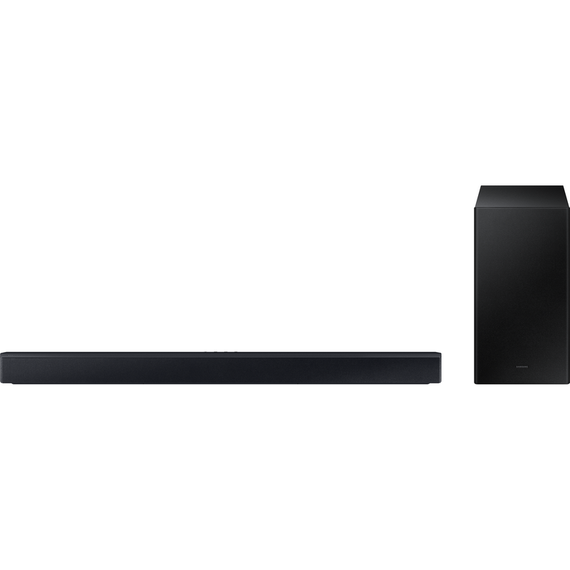 Samsung C450 2.1ch 300W Soundbar with Wireless Subwoofer - Black | HW-C450/XU from Samsung - DID Electrical