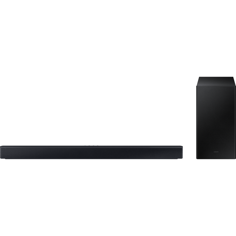Samsung 2.1 channel soundbar with deals wireless subwoofer