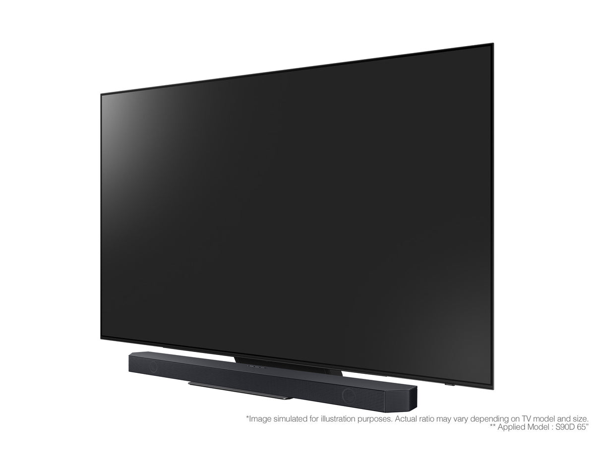 Samsung Q-Series 3.1.2CH Soundbar with Subwoofer - Titan Black | HW-Q600H/XU