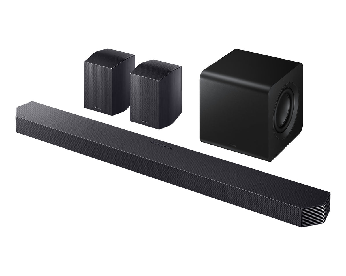 Samsung Q-Series 9.1.4CH Soundbar with Subwoofer & Rear Speaker - Titan Black | HW-Q930F/XU