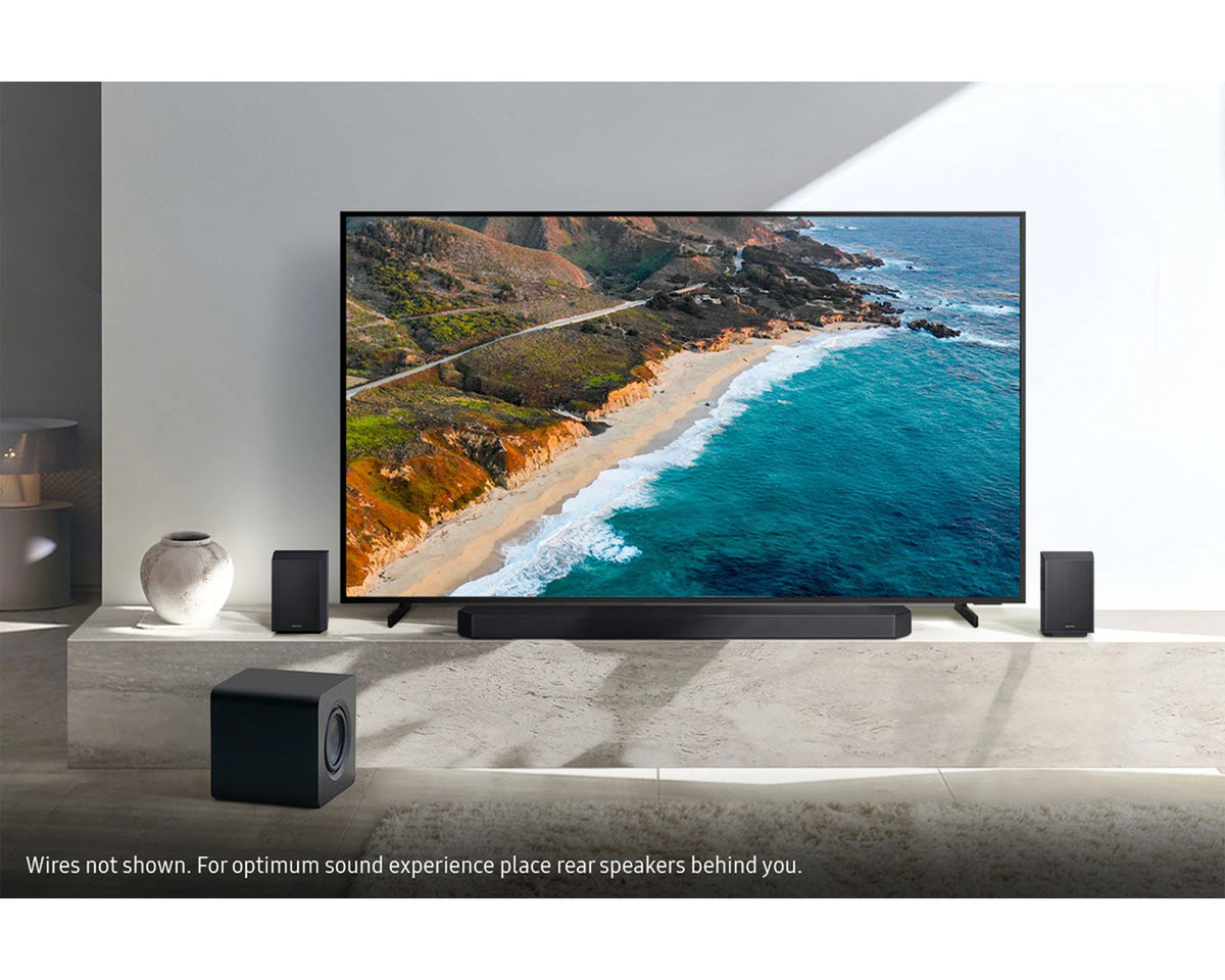 Samsung Q-Series 9.1.4CH Soundbar with Subwoofer & Rear Speaker - Titan Black | HW-Q930F/XU