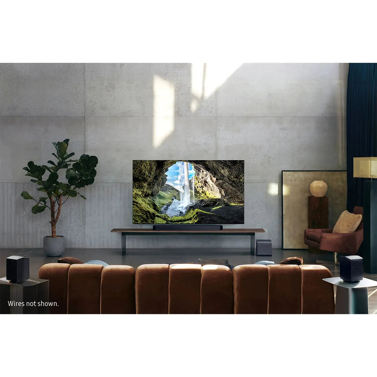 Samsung Q-Series 11.1.4CH Soundbar with Subwoofer &amp; Rear Speakers - Titan Black | HW-Q990F/XU from Samsung - DID Electrical