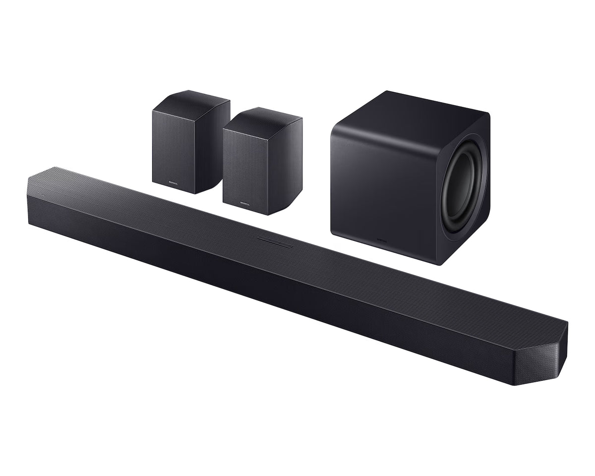 Samsung Q-Series 11.1.4CH Soundbar with Subwoofer & Rear Speakers - Titan Black | HW-Q990H/XU
