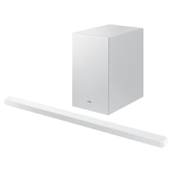 Samsung S701D Ultra Slim 3.1CH Lifestyle Soundbar with Subwoofer - White | HW-S701D/XU from Samsung - DID Electrical