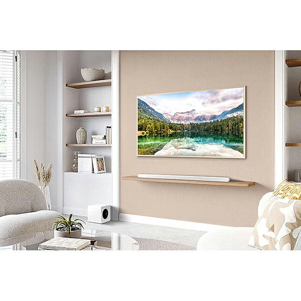 Samsung S801D Ultra Slim 3.1.2CH Lifestyle Soundbar with Subwoofer - White | HW-S801D/XU from Samsung - DID Electrical