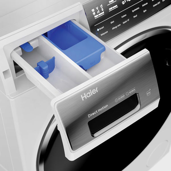 Haier 979 iPro Plus Series 7 10KG 1400RPM Freestanding Washing Machine - White | HW100G-B14979UUK from Haier - DID Electrical