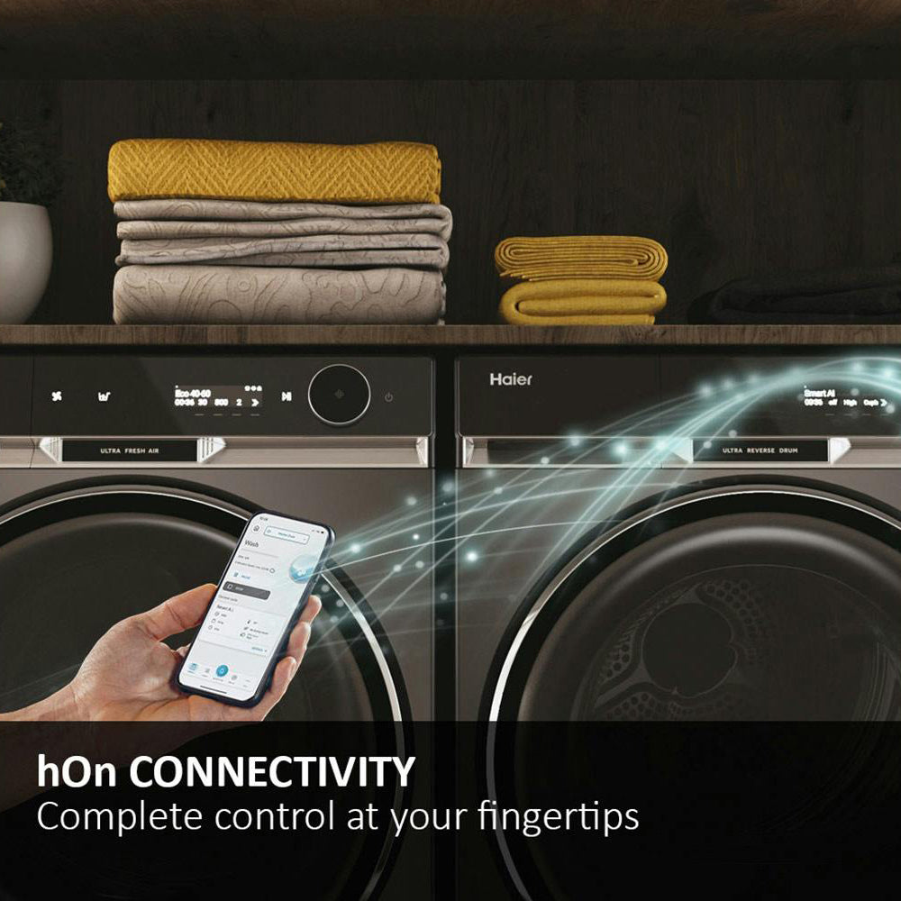 Haier X Series 11KG 1400RPM Freestanding Washing Machine | HW110-BD14397PGUK from Haier - DID Electrical