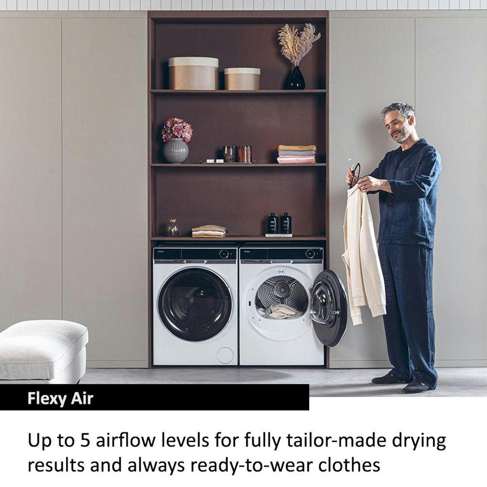 Haier X Series 11KG 1400RPM Freestanding Washing Machine | HW110-BD14397PGUK from Haier - DID Electrical