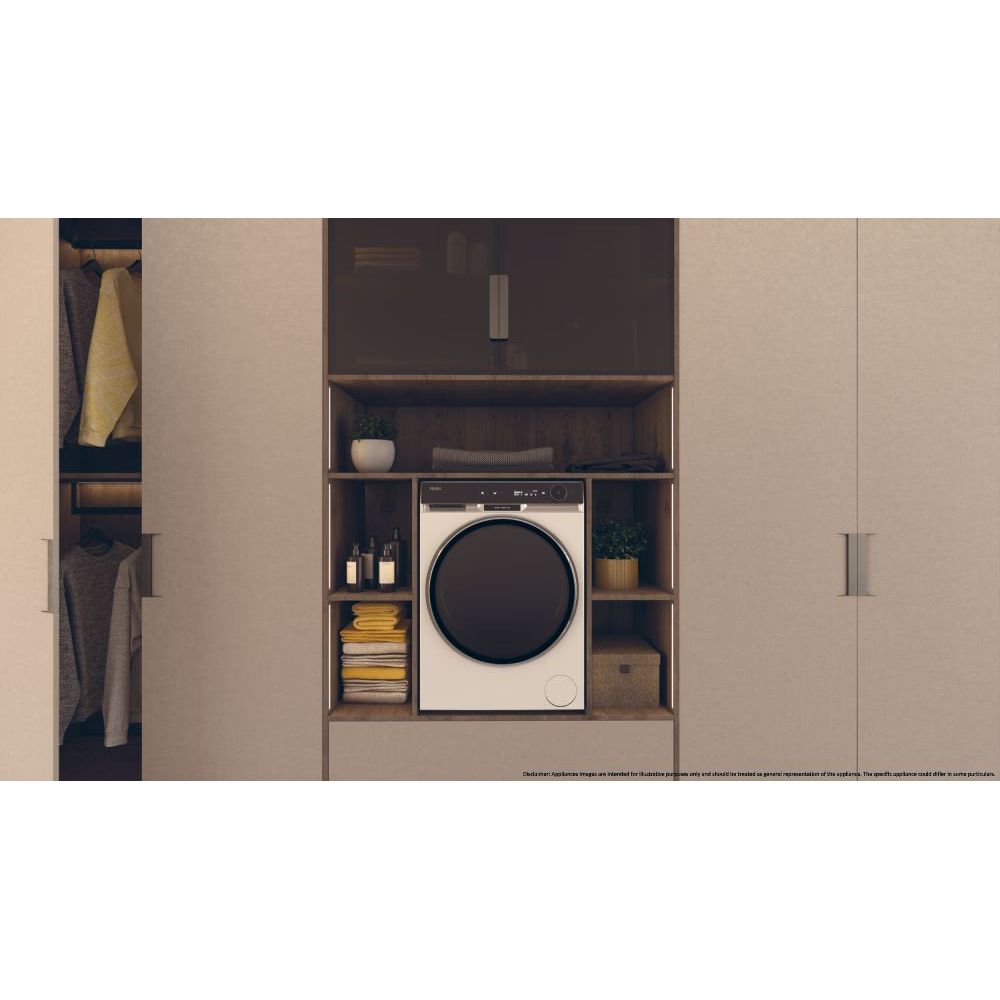 Haier X Series 11KG 1400RPM Freestanding Washing Machines - White | HW110-BD14397UUK from Haier - DID Electrical