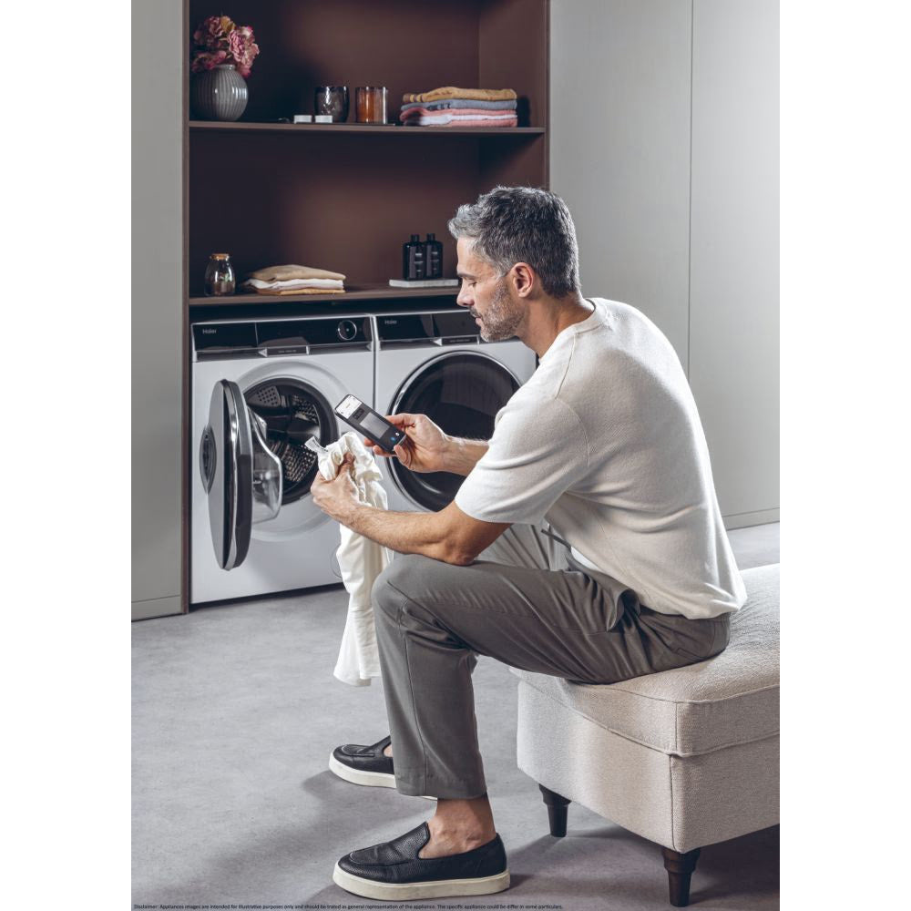 Haier X Series 11KG 1400RPM Freestanding Washing Machines - White | HW110-BD14397UUK from Haier - DID Electrical