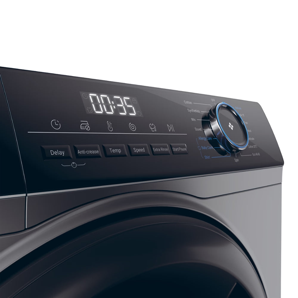 Haier I-Pro Series 3 8KG 1600RPM Freestanding Washing Machine - Anthracite | HW80-B16939S8-UK from Haier - DID Electrical