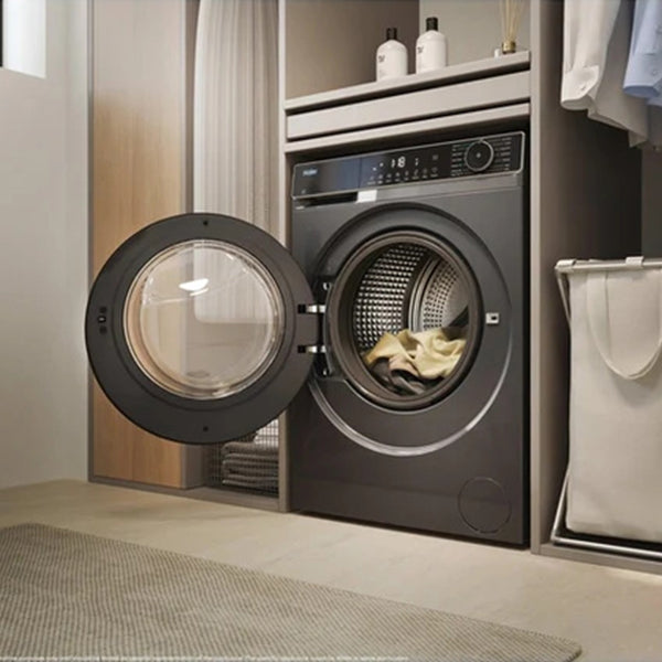 Haier X5 9KG 1400RPM Freestanding Washing Machine - Graphite | HW90BP14357GTUUK from Haier - DID Electrical