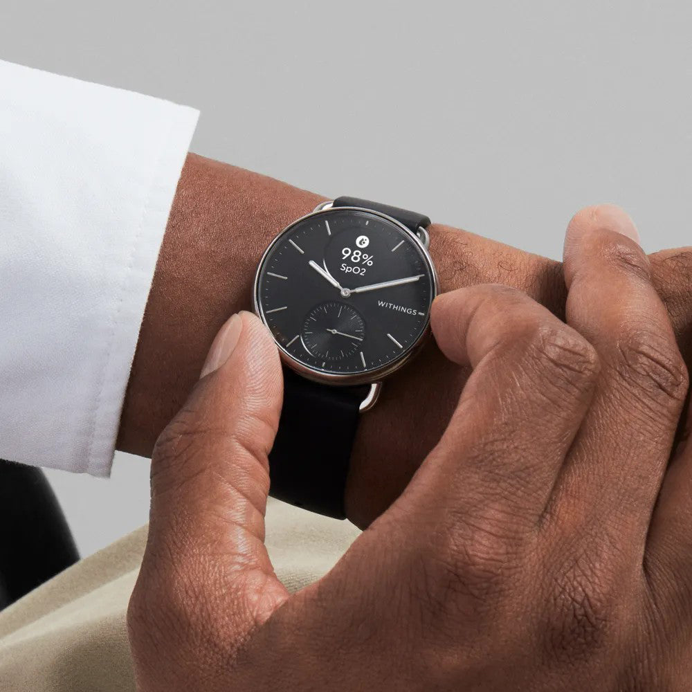 Withings ScanWatch 2 38MM Smart Watch - Black | HWA10-MODEL 1 from Withings - DID Electrical