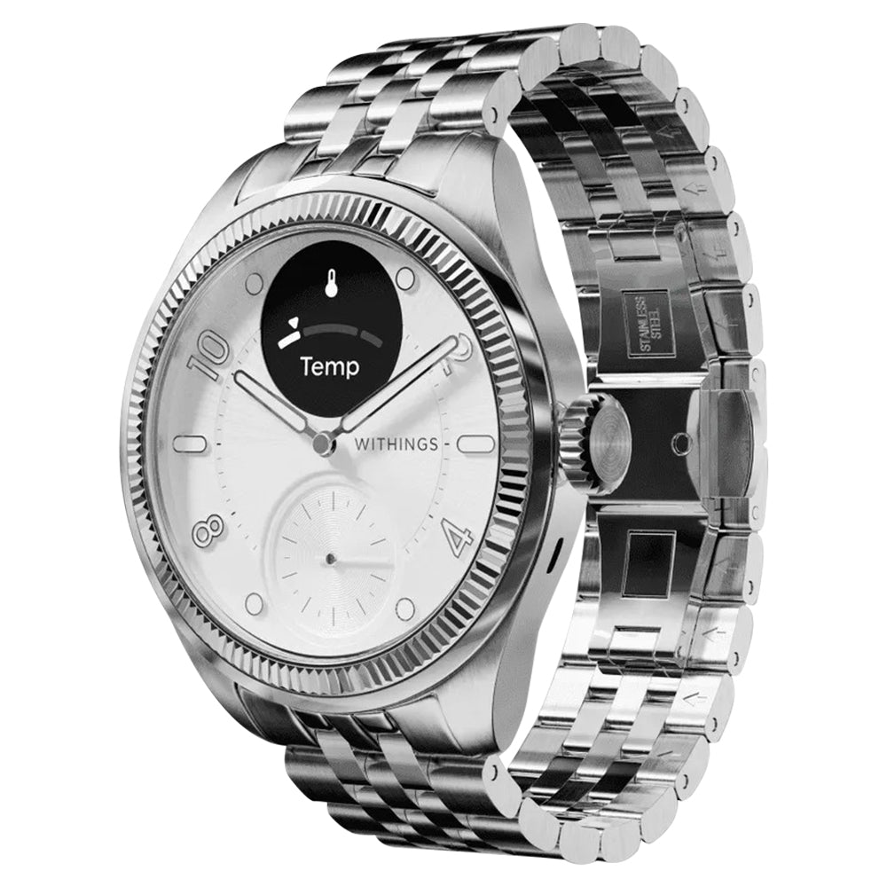 Withings ScanWatch Nova Brilliant 39MM Smart Watch - Titanium Grey | HWA10-MODEL 10 from Withings - DID Electrical