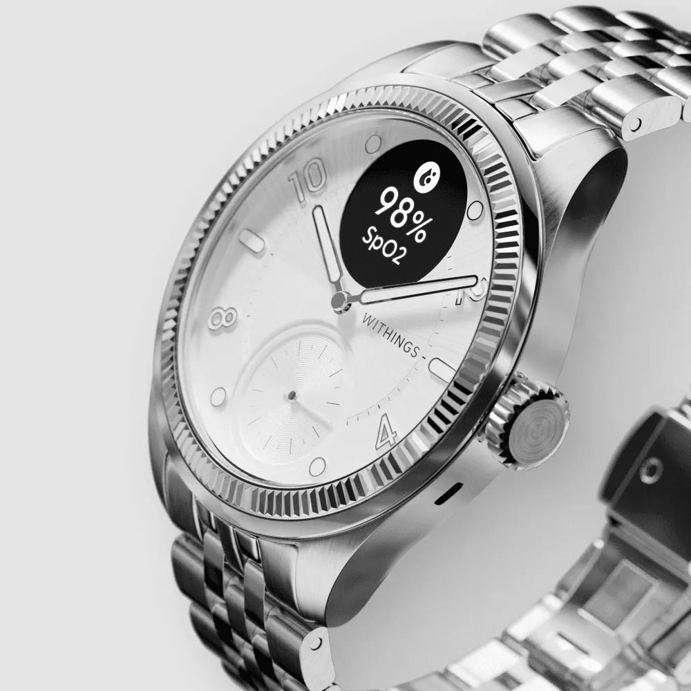 Withings ScanWatch Nova Brilliant 39MM Smart Watch - Titanium Grey | HWA10-MODEL 10 from Withings - DID Electrical