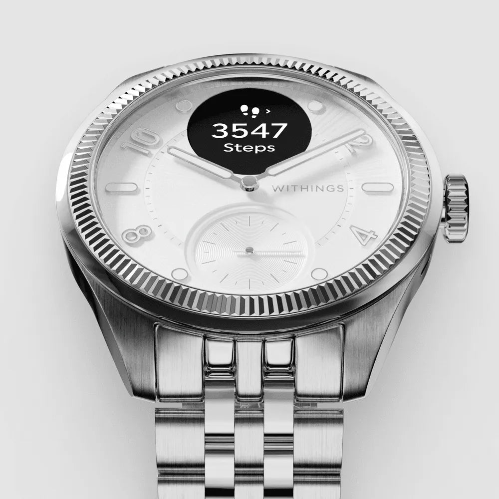 Withings ScanWatch Nova Brilliant 39MM Smart Watch - Titanium Grey | HWA10-MODEL 10 from Withings - DID Electrical