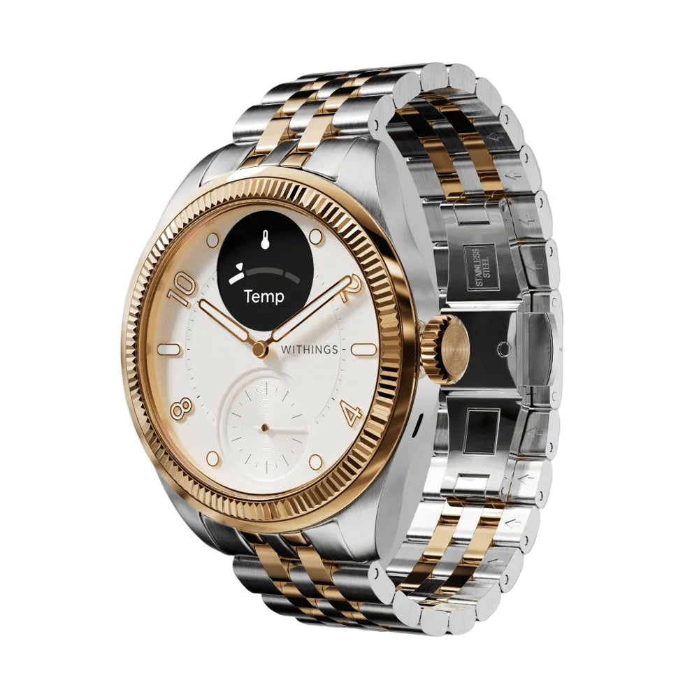 Withings ScanWatch Nova Brilliant 39MM Smart Watch - Gold | HWA10-MODEL 11 from Withings - DID Electrical