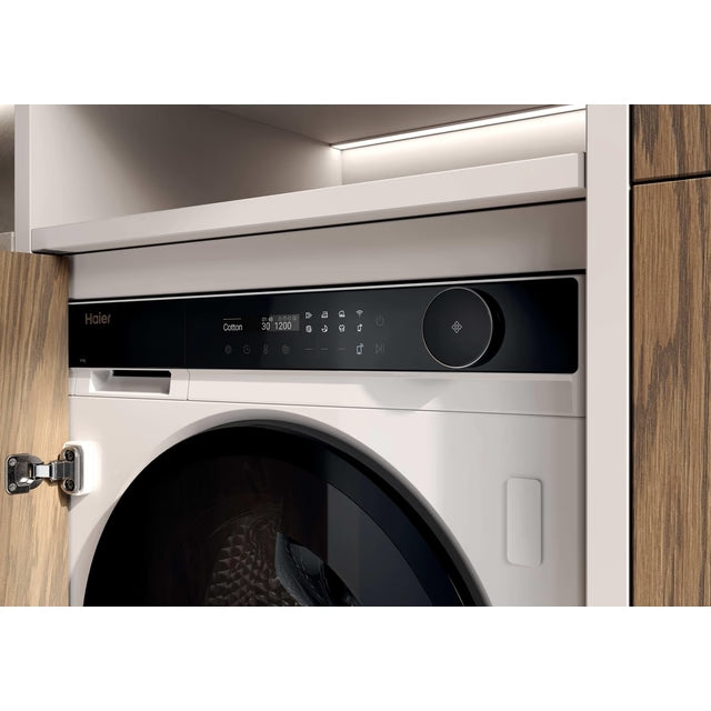 Haier Series 8 10KG 1400RPM Built-In Washing Machine - White | HWB100B14858U1
