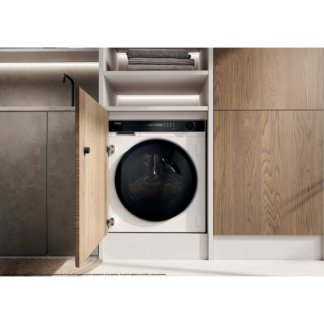 Haier Series 8 10KG 1400RPM Built-In Washing Machine - White | HWB100B14858U1
