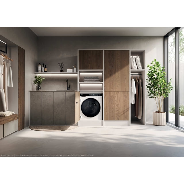 Haier Series 8 10KG 1400RPM Built-In Washing Machine - White | HWB100B14858U1