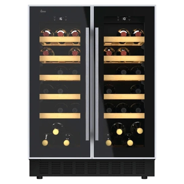 Hoover H-Wine 700 38 Bottles Freestanding Wine Cooler - Black | HWCB60DUK/N from Hoover - DID Electrical