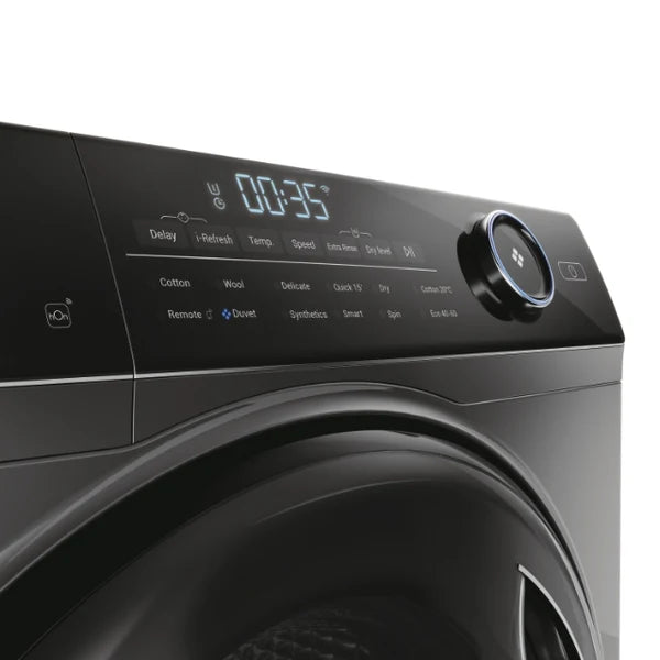Haier I-Pro Series 5 9KG/6KG 1400RPM Freestanding Washer Dryer - Anthracite | HWD90B14959S8NUK from Haier - DID Electrical