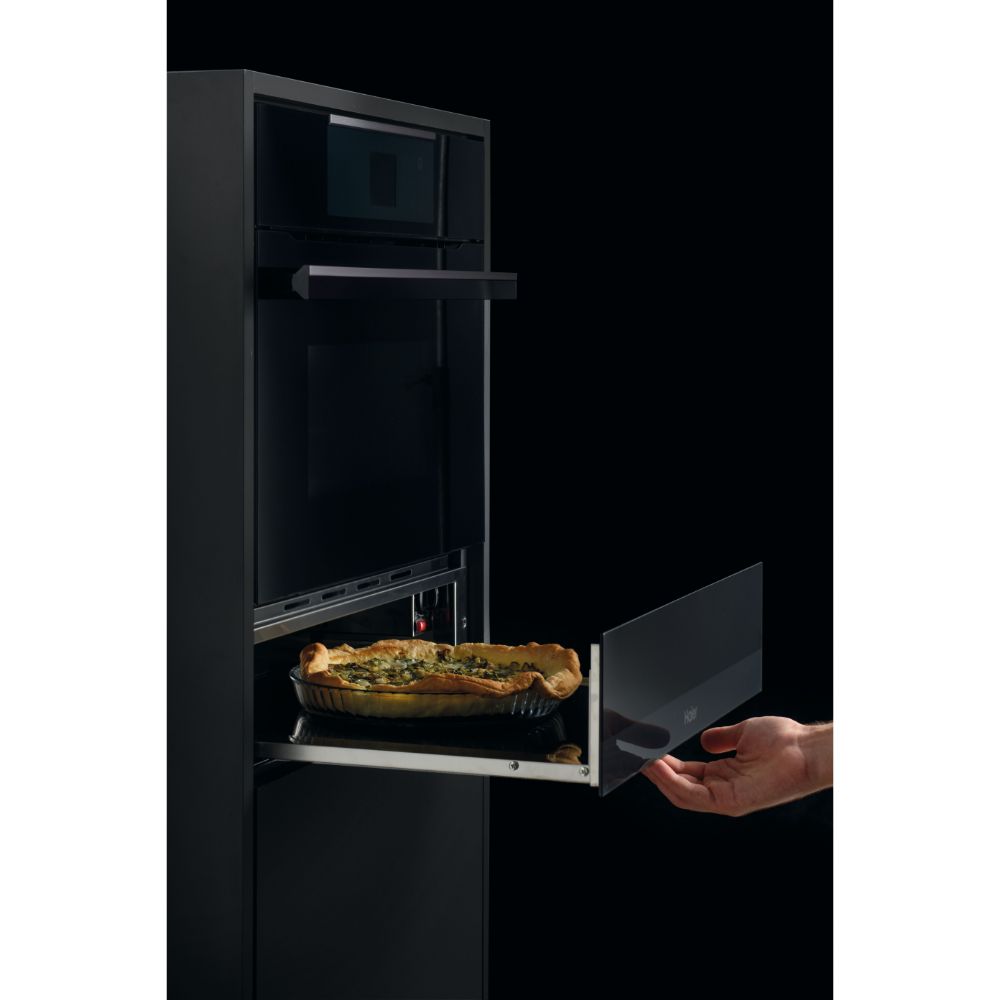 Haier 60CM 20L Built-In Electric Warming Drawer - Black | HWO15NWD6XB1 from Haier - DID Electrical