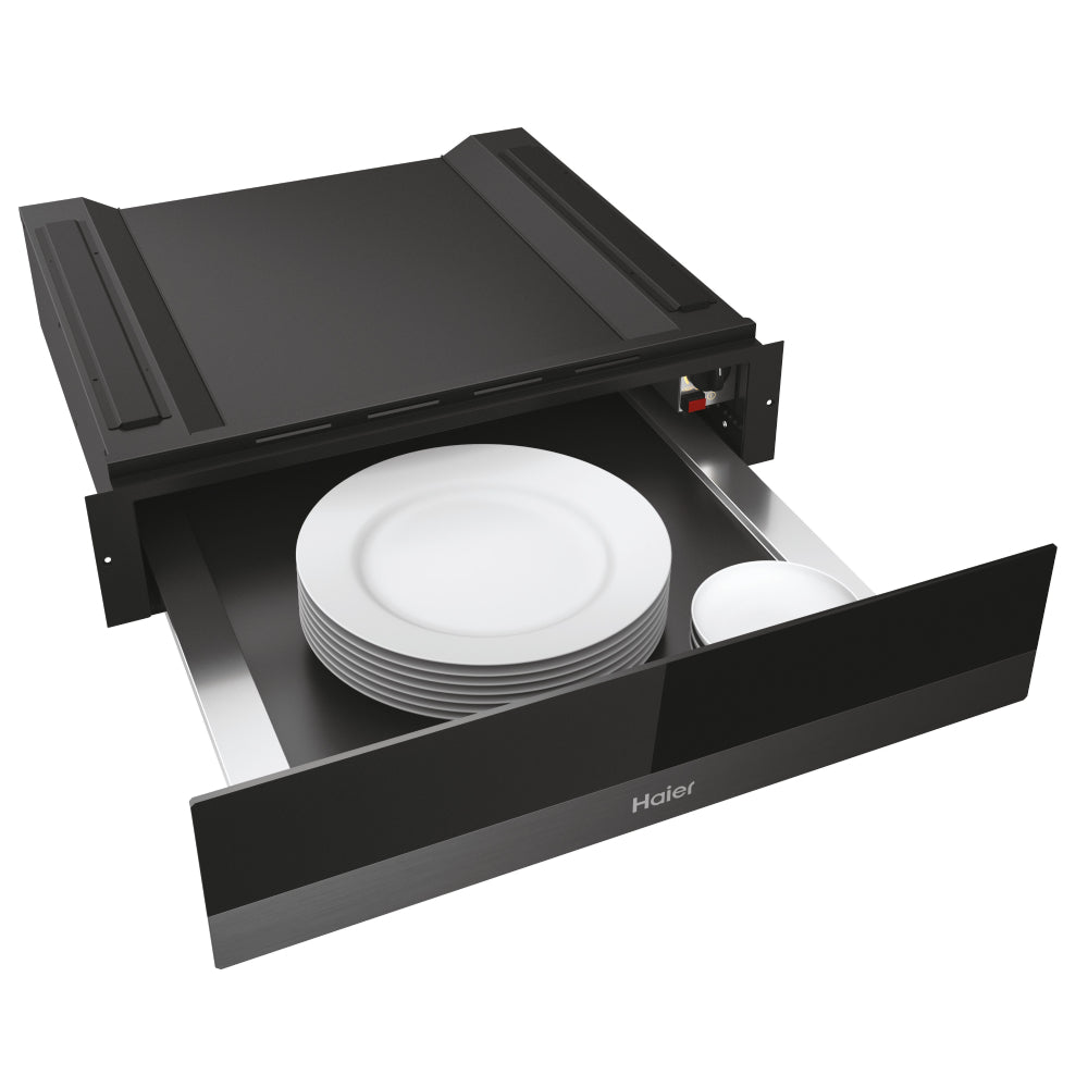 Haier 60CM 20L Built-In Electric Warming Drawer - Black | HWO15NWD6XB1 from Haier - DID Electrical