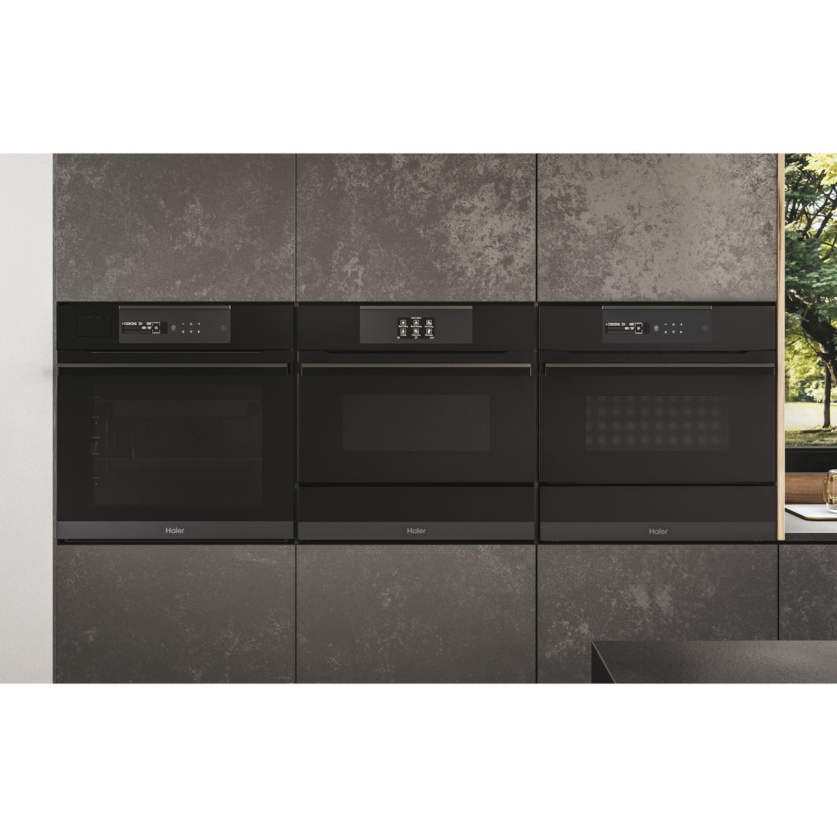 Haier 60CM 20L Built-In Electric Warming Drawer - Black | HWO15NWD6XB1 from Haier - DID Electrical