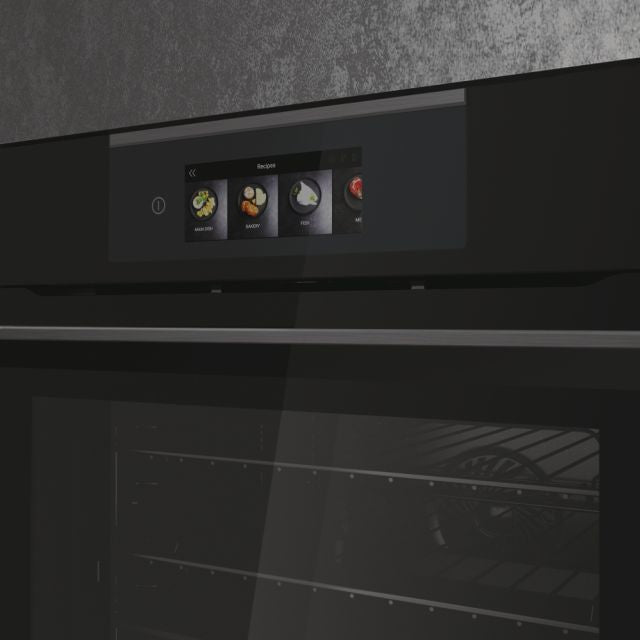 Haier I-Touch Series 6 70L Built-In Electric Single Oven - Black | HWO60SM6T9BH from Haier - DID Electrical