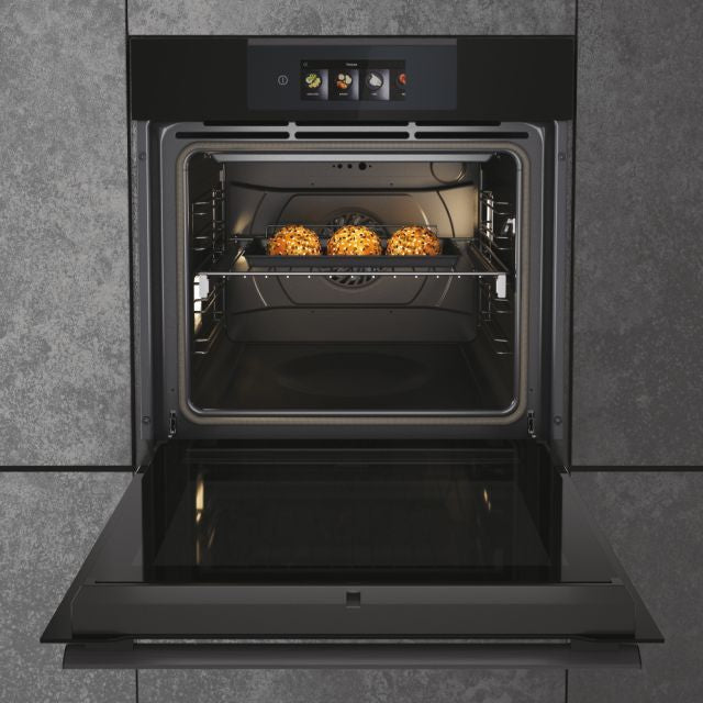 Haier I-Touch Series 6 70L Built-In Electric Single Oven - Black | HWO60SM6T9BH from Haier - DID Electrical